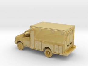 1/160 2003-Pre. Chevrolet Express Ambulance Kit in Tan Fine Detail Plastic