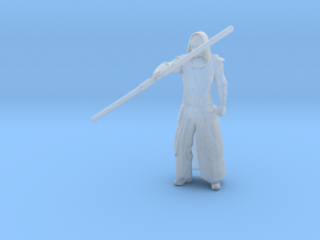 (1/47) Jedi Temple Guard in Clear Ultra Fine Detail Plastic