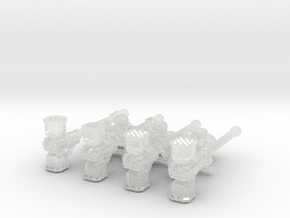 4x Energy Hammer: Rogal - Prime Set in Clear Ultra Fine Detail Plastic