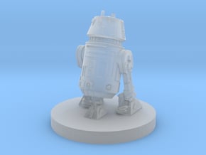 (IA) R5-D4 Skippy the Jedi Droid in Clear Ultra Fine Detail Plastic