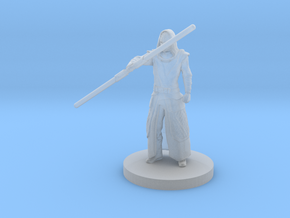(IA) Jedi Temple Guard in Clear Ultra Fine Detail Plastic