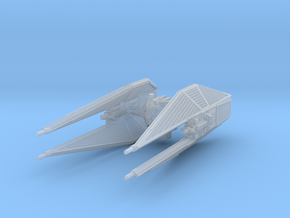 (MMch) TIE Whisper Interceptor in Clear Ultra Fine Detail Plastic