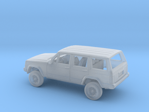 1/72 1984-96 4Whell Drive SUV 4Door Kit in Clear Ultra Fine Detail Plastic