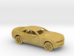 1/87 2009-13 Chevrolet Camaro Kit in Tan Fine Detail Plastic