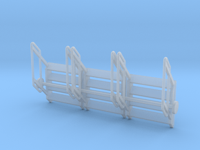 1:64 3x Stairs 4 in Clear Ultra Fine Detail Plastic