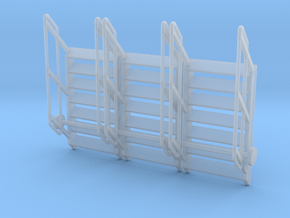 1:64 3x Stairs 7 in Clear Ultra Fine Detail Plastic