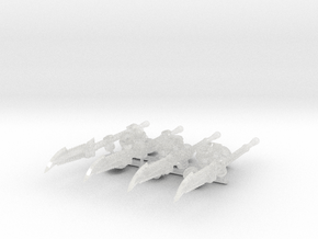4x RotoSpear: Draco - Chaos Set in Clear Ultra Fine Detail Plastic