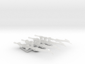 4x Energy Spear: Draco - Prime Set in Clear Ultra Fine Detail Plastic