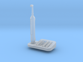 1:12 Toothbrush in Clear Ultra Fine Detail Plastic