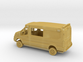 1/160 2018 Ford Transit Raised Roof  Ambulance Kit in Tan Fine Detail Plastic