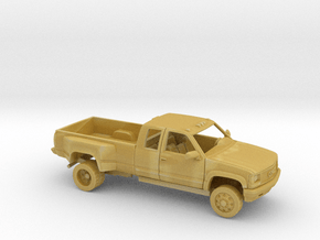 1/87 1990-98 GMC Sierra Ext Cab Dually Bed Kit in Tan Fine Detail Plastic