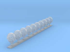 10x Base - G:10 Prime Helmets in Clear Ultra Fine Detail Plastic