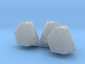 VALLEY FORGE 1/56 CARGO PODS in Clear Ultra Fine Detail Plastic
