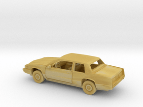 1/87 1989-92 Cadillac DeVille Coupe Kit in Tan Fine Detail Plastic