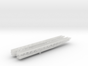 1/100 IJN Catapult Set in Clear Ultra Fine Detail Plastic