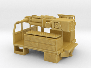 1/64th 8' long pickup sized service bed in Tan Fine Detail Plastic