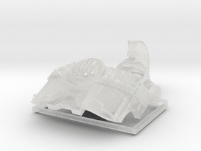 Greek Theme: Atlas Sarcophagus Set in Clear Ultra Fine Detail Plastic