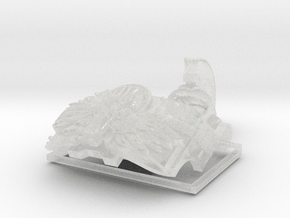 Winged Horse: Atlas Sarcophagus Set in Clear Ultra Fine Detail Plastic