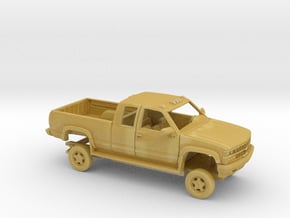 1/160 1989 Chevrolet Silverado Extendet Custom Cab in Tan Fine Detail Plastic
