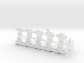 Silverbacks - Prime:1 PACs [Mag.] Squad in Clear Ultra Fine Detail Plastic
