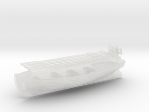 1/128 DKM 6m Long Boat in Clear Ultra Fine Detail Plastic