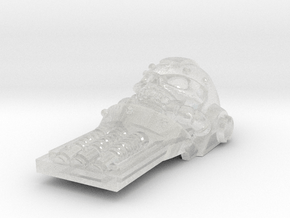 Skull Helm : Atlas Pat. Headplate	 in Clear Ultra Fine Detail Plastic