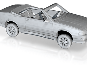 1/160 1988-94 Chevy Cavalier Convertible Z24 Kit in Clear Ultra Fine Detail Plastic
