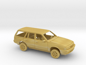 1/160 1989 Chevrolet Cavalier Station Wagon Kit in Tan Fine Detail Plastic