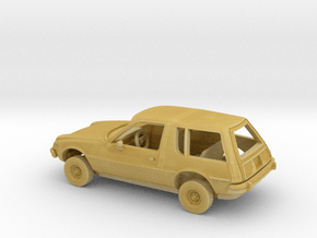 1/87 1975-76 AMC Pacer DL Station Wagon Kit in Tan Fine Detail Plastic