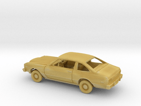 1/87 1976-78 Plymouth Volare Coupe Kit in Tan Fine Detail Plastic