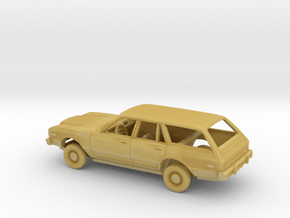 1/87 1976-78 Plymouth Volare Station Wagon Kit in Tan Fine Detail Plastic