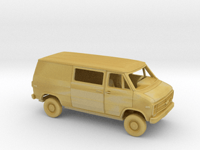 1/160 1985-91 Chevy G Series Semi Van Kit in Tan Fine Detail Plastic