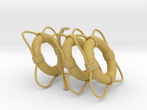 1/20 DKM Schnellboot Life Ring SET in Tan Fine Detail Plastic