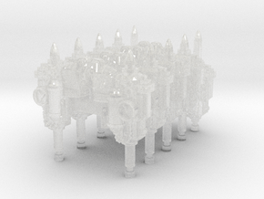 10x Light Pile Driver  in Clear Ultra Fine Detail Plastic