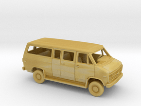 1/87 1985-91 Chevrolet G Van Extended Custom Kit in Tan Fine Detail Plastic