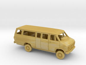 1/87 1985-91 Chevrolet G Van Long Ext. Custom Kit in Tan Fine Detail Plastic