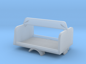 1/160  Beer Delivery Bed in Clear Ultra Fine Detail Plastic