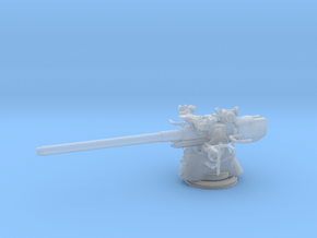 1/48 Uboot 10.5cm/45 Deck Gun in Clear Ultra Fine Detail Plastic