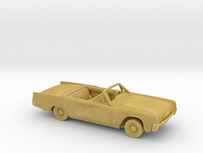 1/87 1962 Lincoln Continental Convertible Kit in Tan Fine Detail Plastic