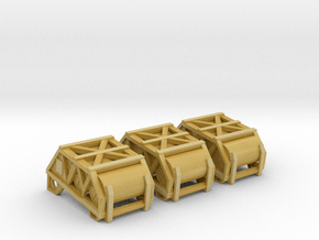 1/128 DKM Release Track Depth Charge Set x3 in Tan Fine Detail Plastic
