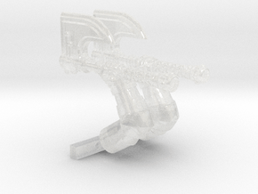 2x ST:1 Energy Axe: Houndstooth in Clear Ultra Fine Detail Plastic