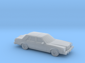 1/43 1977-80 Lincoln Versailles in Clear Ultra Fine Detail Plastic
