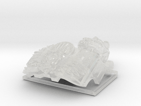 Disciples of Caliban : Atlas Sarcophagus Set in Clear Ultra Fine Detail Plastic