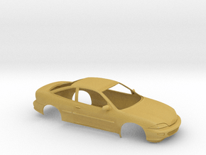 1/25 1998 Chevrolet Cavalier Coupe Shell in Tan Fine Detail Plastic