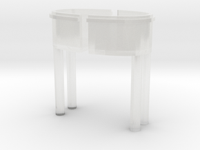 1/350 Richelieu Structure Deck1 Platform SET in Clear Ultra Fine Detail Plastic