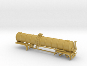 1/64th 40 foot liquid manure fertilizer tanker  in Tan Fine Detail Plastic