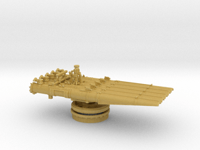 1/192 USN Quintuple Torpedo Mount v2 in Tan Fine Detail Plastic