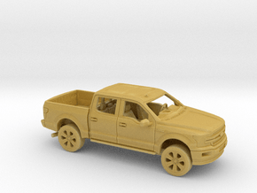 1/87 2019 Ford F150 Crew Cab Short Bed Kit in Tan Fine Detail Plastic