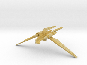 Jedi Vector Fighter (1/270) in Tan Fine Detail Plastic