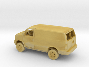 1/160 2003 Chevrolet Astro Panel Van Kit in Tan Fine Detail Plastic